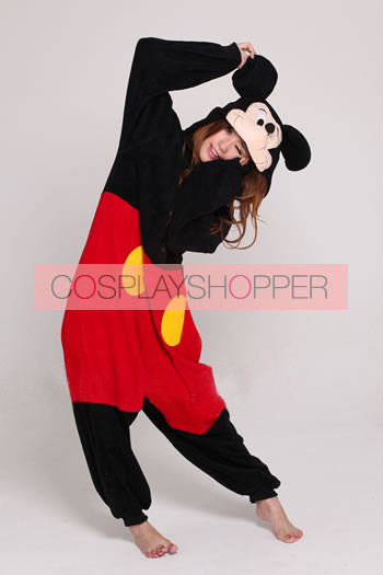 Deguisement Mickey Mouse Kigurumi Homme main image 0
