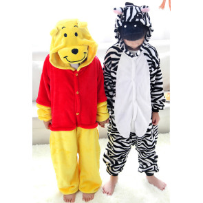 Winnie/Zebra Kids Kigurumi